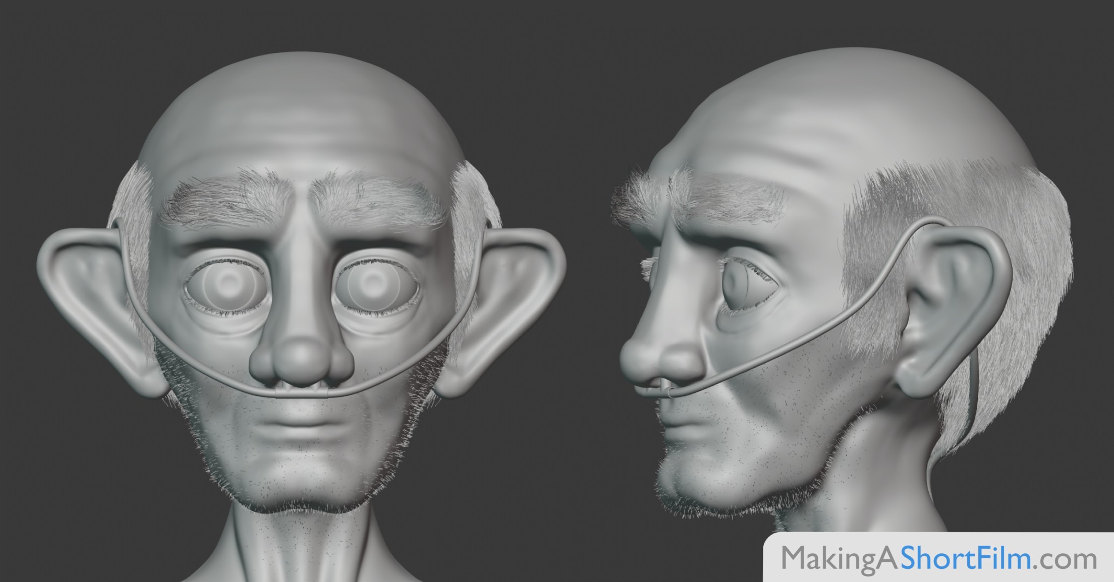 Finish Modelling the Old Man